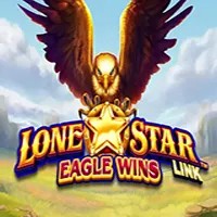 Slots logo of Lone Star Link Eagle Wins from Novomatic at Spingranny Casino